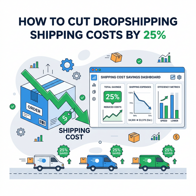 Cut Dropshipping Shipping Costs by 25% Without Slower Delivery (2026)